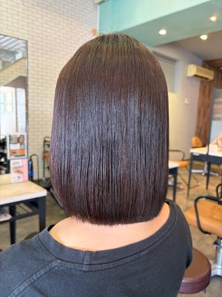カットモデル RURUのヘアスタイル