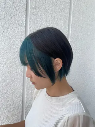 ショート カラー N-PLANTS KOTOHAのヘアスタイル