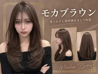 ロング さくら/縮毛矯正 レイヤー/🖤のヘアスタイル