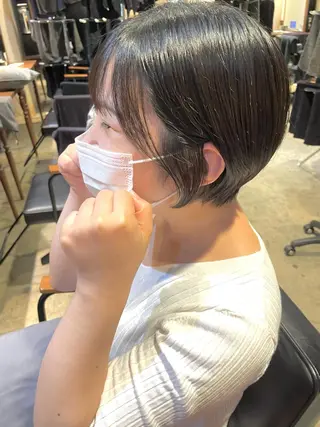 ショート カラー パーマ ヘアアレンジ マツエク・マツパ テラ mimi.のマツエク・マツパデザイン