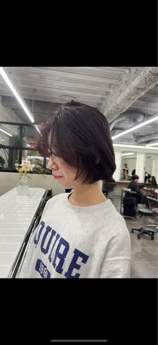 ショート カラー 重松 丈博のヘアスタイル