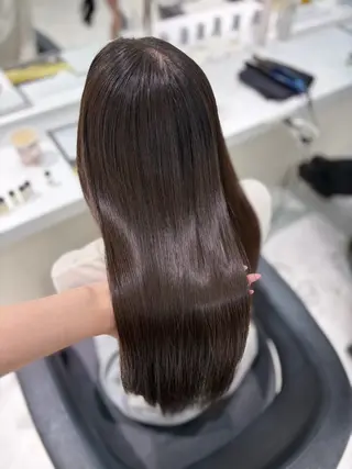 ロング カラー ヘアアレンジ 💓色落ちまで綺麗な 垢抜けカラー💓のヘアスタイル
