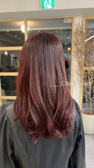 カラー ひな‪‪︎/暖色 柔color🌷のヘアスタイル