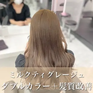 カラー ♡⃛赤み消し ♡⃛ 淡色特化✨️Rimuのヘアスタイル