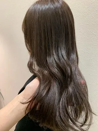 ロング カラー hubhair レイヤー/透明感のヘアスタイル