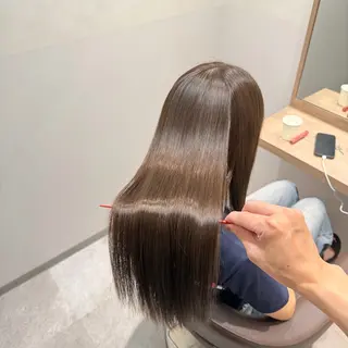 ロング 福田 修平 髪質改善/美髪矯正のヘアスタイル