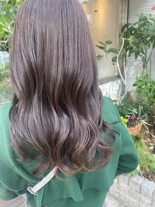 ロング 前田 花綸のヘアスタイル