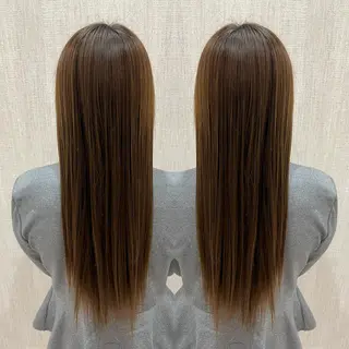 ロング 店長✨レイヤー✖️ 髪質改善✖️韓国ヘアのヘアスタイル