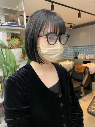 ショート 👑ボブはお任せ ミヤノ👑のヘアスタイル