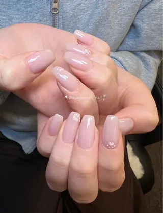 ネイル あや✨🌸長さだし カワイイ系ピンク専門のネイルデザイン