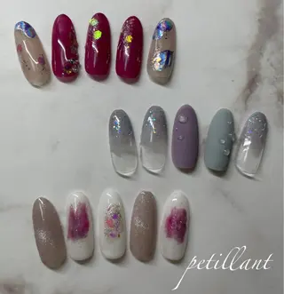 ネイル nail salon petillantのネイルデザイン
