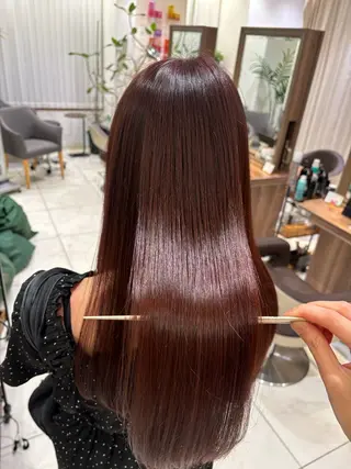ロング カラー ゆるふわパーマ🌸/ ハイトーン/あゆみのヘアスタイル