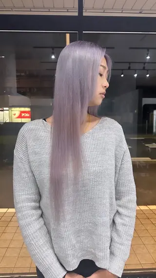 ロング カラー 山口 航輝のヘアスタイル