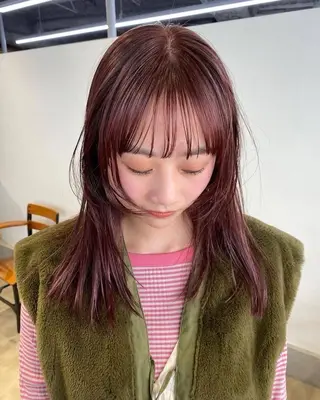 セミロング 加藤 祐斗のヘアスタイル