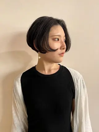 ショート 鳥越 一希のヘアスタイル