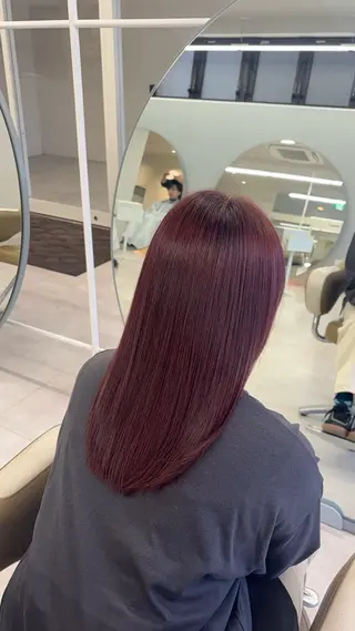 カラー 小野 美咲のヘアスタイル