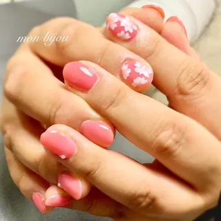 ネイル mon bijou 坪井のネイルデザイン