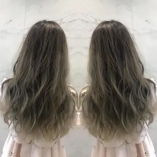ロング カラー 重政 和樹のヘアスタイル