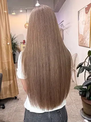 ロング カラー SHOTO ハイトー ン/ブロンドカラーのヘアスタイル