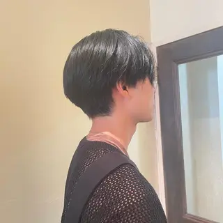 メンズ 髪質改善カラー ベージュ🤎YUMEのヘアスタイル