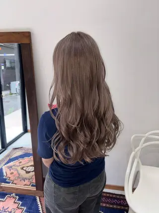 ロング カラー momo / カラー、カットモデルのヘアスタイル