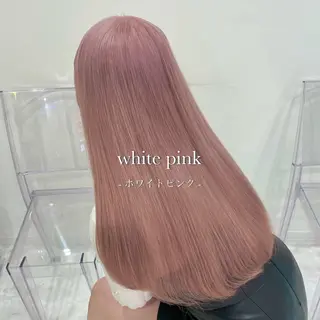 ロング カラー 色落ち綺麗🩰ハイ トーン🎀RINKAのヘアスタイル