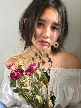 ショート カラー 上條 航平のヘアスタイル