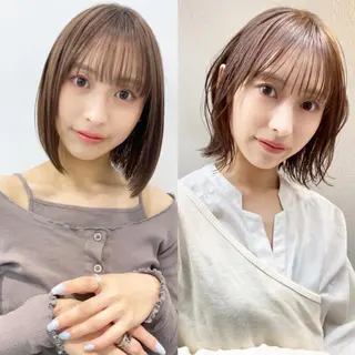 ショート パーマ ヘアアレンジ KONOMI スタイリストのヘアスタイル