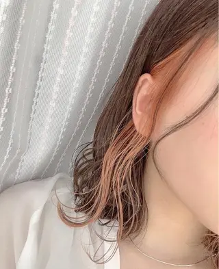 カラー 【店長】インナー指名 No.1戸塚優思のヘアスタイル