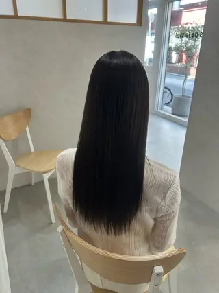 ロング Mao 🎀bob 赤み撃退🌿艶カラーのヘアスタイル
