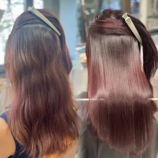 ロング 透明感カラー/ 艶髪/新宿/NANAのヘアスタイル