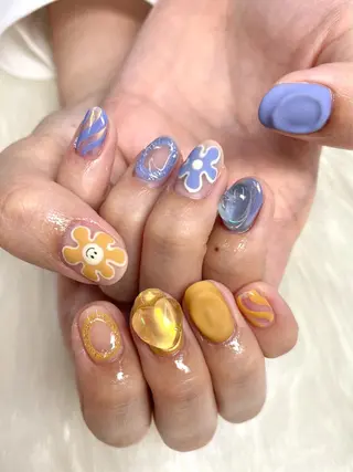 ネイル Nail salon Euphoriaのネイルデザイン