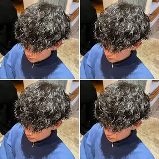 パーマ メンズ メンズパーマ特化 店長望月謙二郎のヘアスタイル