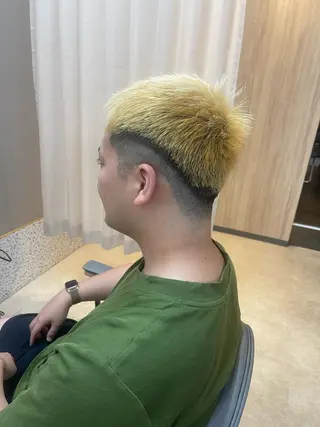 メンズ ✨透明感カラー✨ 🌈艶カラー🌈のヘアスタイル