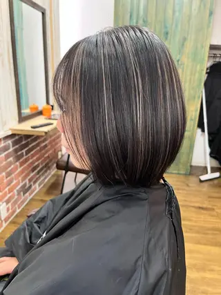 ミディアム 大久保寿高✨ なりたい色を叶える✨のヘアスタイル