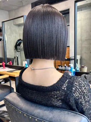 ショート 井上 唯のヘアスタイル
