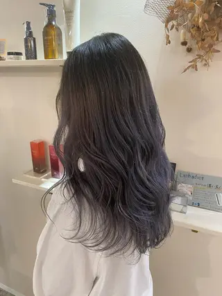 ロング カラー メンズカットパーマ ✂️ JOYAのヘアスタイル