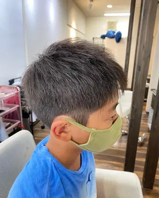 メンズ キッズ 堀 広夢のヘアスタイル