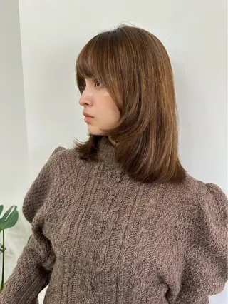 ミディアム kotono🪿 カットモデル募集❕のヘアスタイル