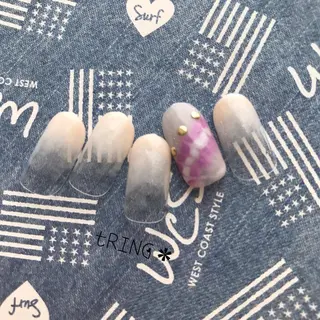 ネイル tRING* しいの木台のネイルデザイン
