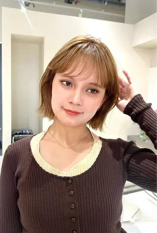ショート ヘッドスパ/縮毛矯正 /横山陸人のヘアスタイル