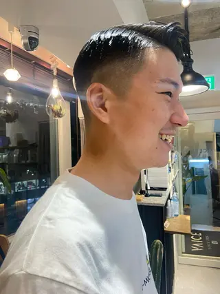 ショート メンズ 髪質改善 永田零亜のヘアスタイル