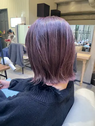 ミディアム カラー 新宿 / Aujua ソムリエ🫧森田涼介のヘアスタイル