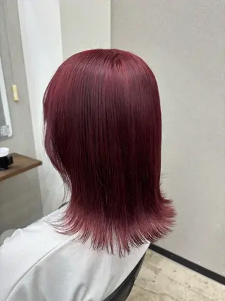 カラー 🌸ムラ修正/ ブリーチゆずな 🌸のヘアスタイル