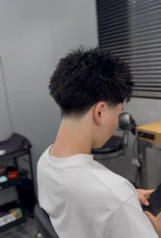 ショート カラー パーマ メンズ 🔥メンズ 特化🔥菊水皐暉🔥のヘアスタイル