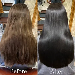 ロング 【艶ヘア】 どうまえのヘアスタイル
