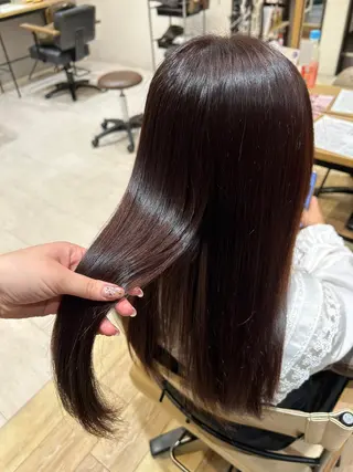 ロング 太田 鈴佳のヘアスタイル