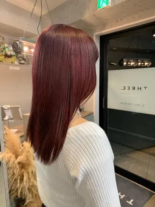 セミロング Haru/THREE …by velvetのヘアスタイル