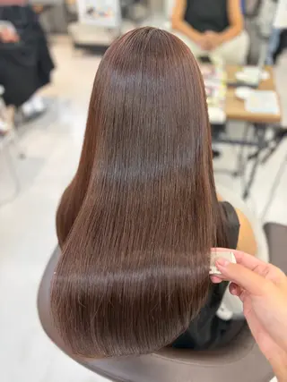 ロング 山崎結菜 髪質改善💎のヘアスタイル