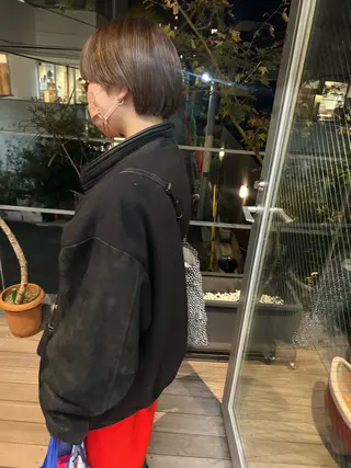 ショート カラー sakoda shunkiのヘアスタイル